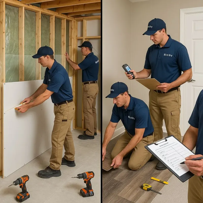 Repairs and Reconstruction process in Cleburne County, AL