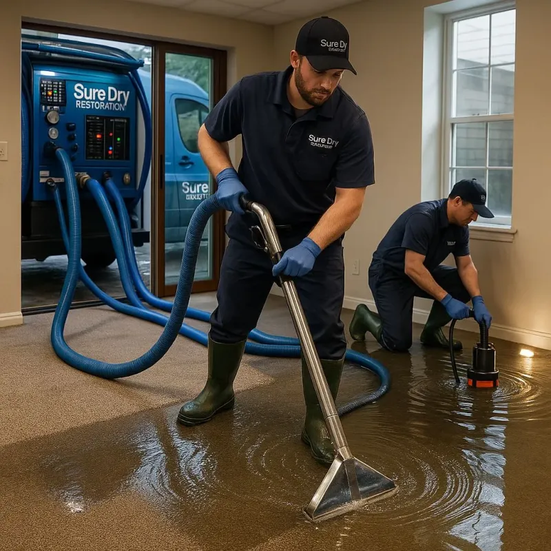 Water Extraction and Removal process in Cleburne County, AL